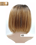 A88 NATURAL LACE FRONT MELENA BOB LISA BALAYAGE RUBIO OSCURO