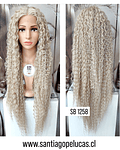 SB 1258 LACE FRONT CRESPA RUBIO CLARO CENIZA