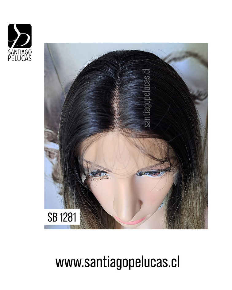 SB 1281 LACE FRONT LISA ESCALONADA LISA BALAYAGE RUBIO