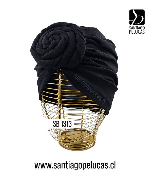 SB 1313 TURBANTE URSULA NEGRO