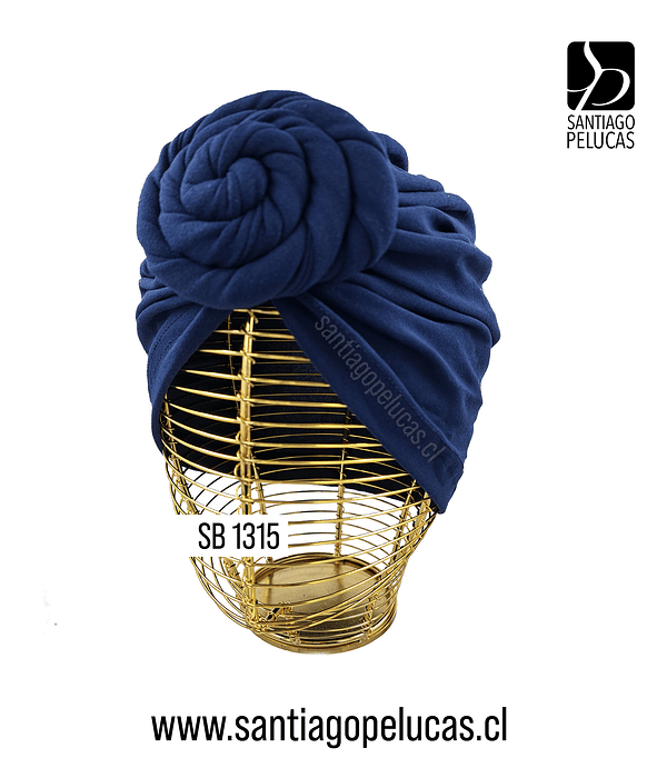 SB 1315 TURBANTE URSULA AZUL OSCURO