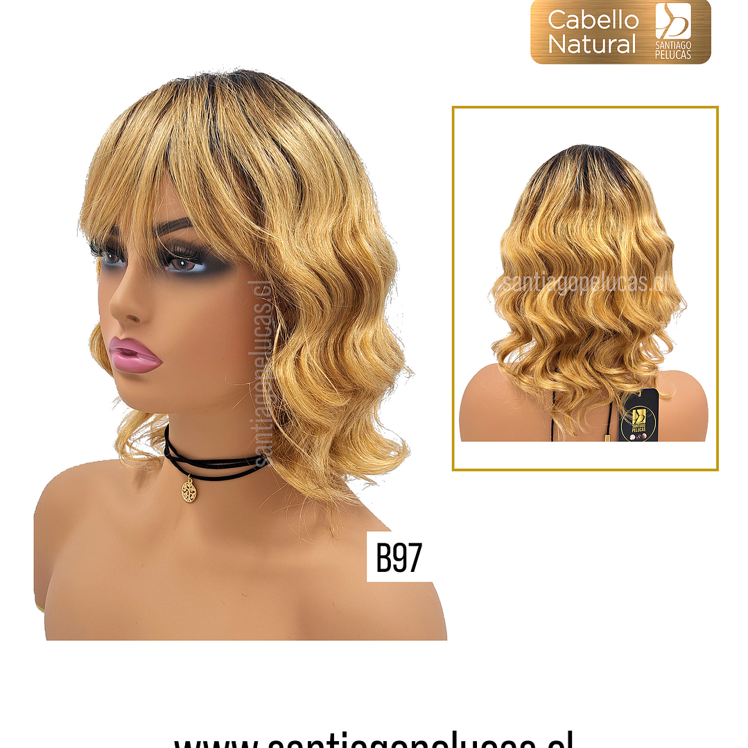 B97 NATURAL MELENA ONDAS RUBIO MEDIO DORADO CREC. OSCURO 2
