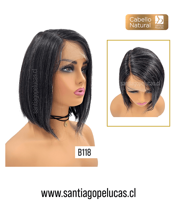 B118 LACE FRONT MELENA LISA BOB CANOSA 25%