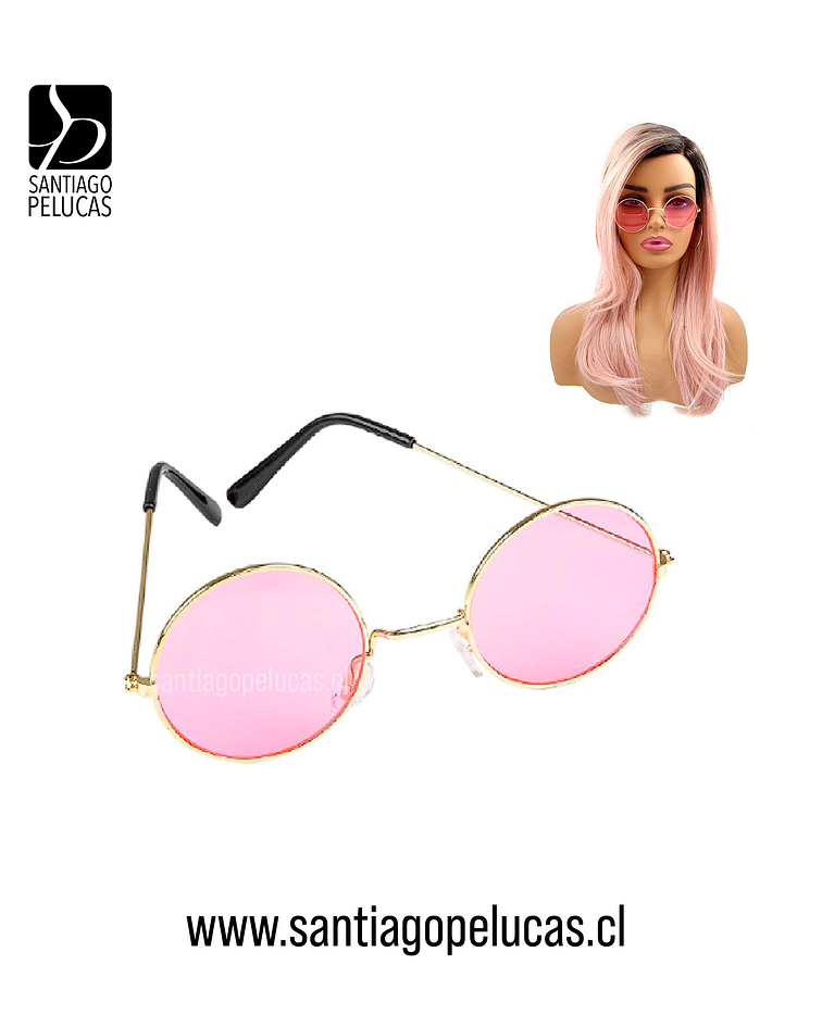 LENTES ONDA RETRO ROSADOS