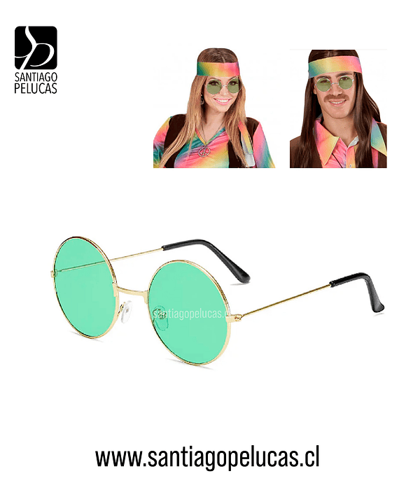 LENTES ONDA RETRO VERDES