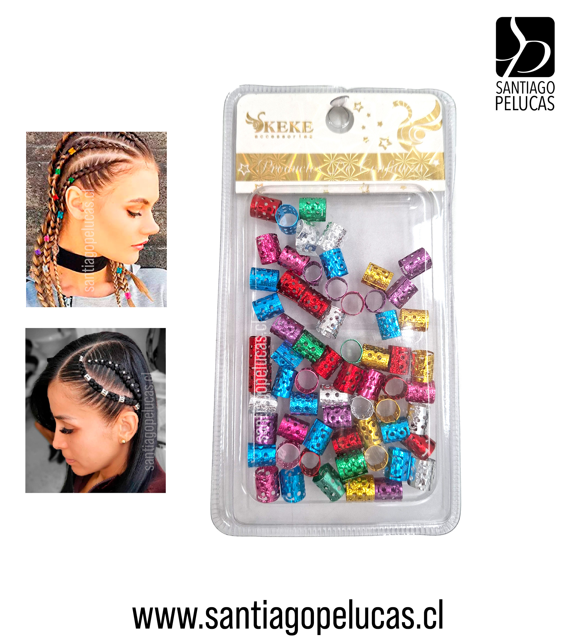 ANILLOS PARA TRENZAS