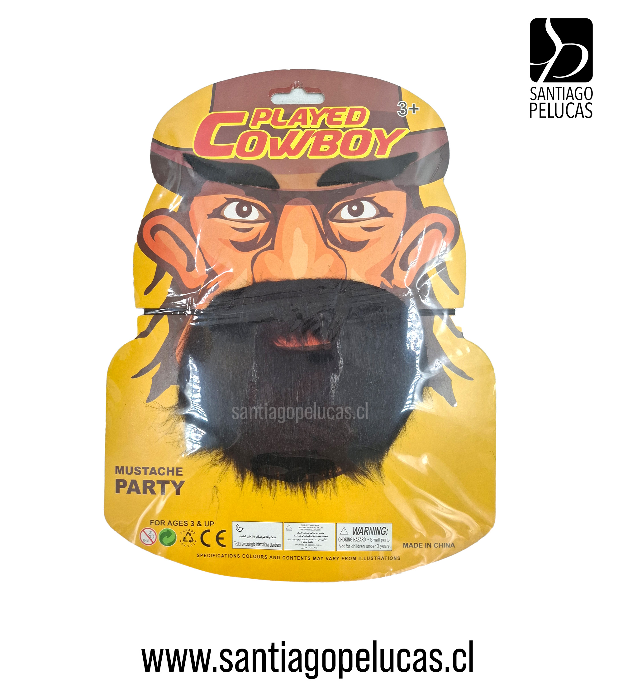 SET BARBA Y CEJAS VAQUERO