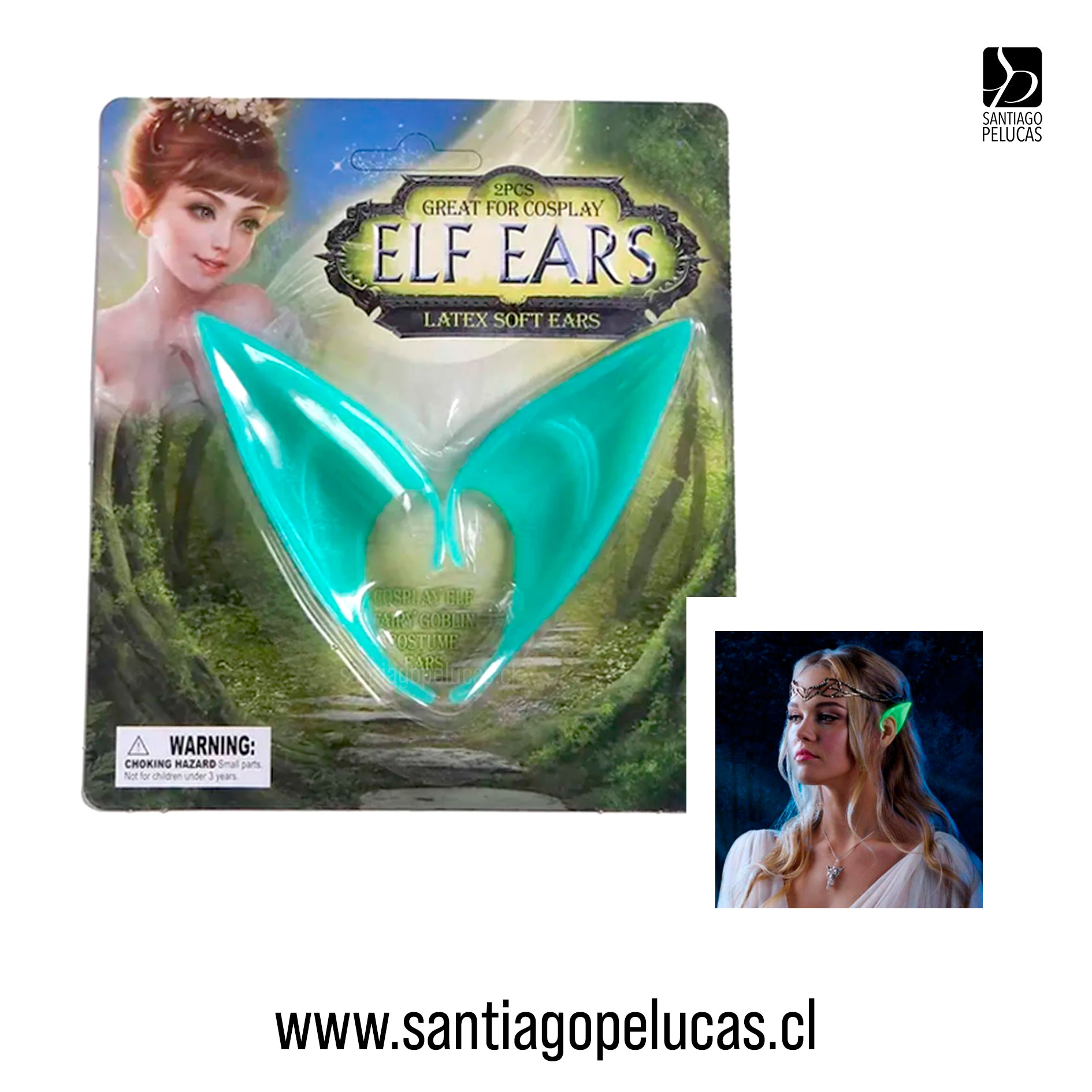 OREJAS DE ELFO BRILLANTES