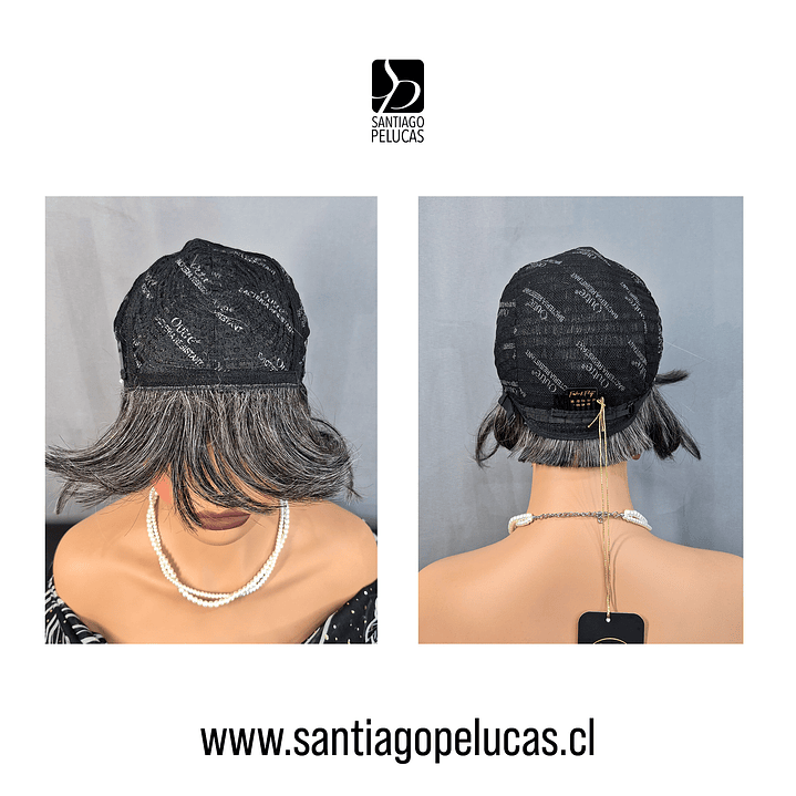 C184 NATURAL CORTA LISA CANAS CENIZA 3