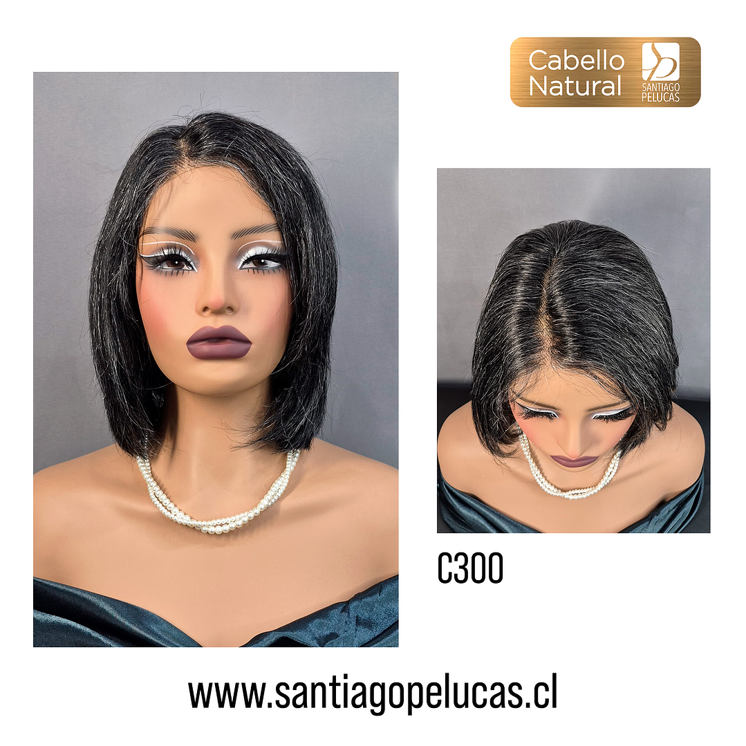 C300 LACE FRONT MELENA LISA 40% CANAS 1