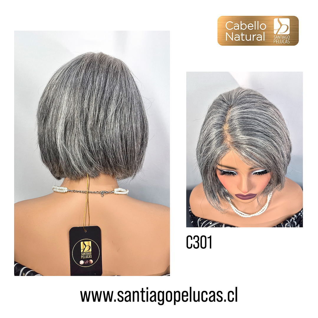 C301 LACE FRONT MELENA LISA 80% CANAS 2