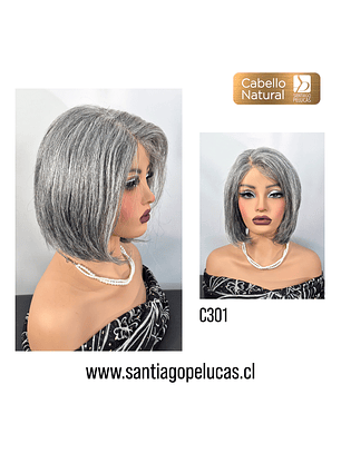 C301 LACE FRONT MELENA LISA 80% CANAS
