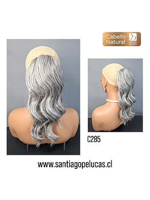 C285 POSTIZO DE COLA NATURAL CON ONDAS CANOSA