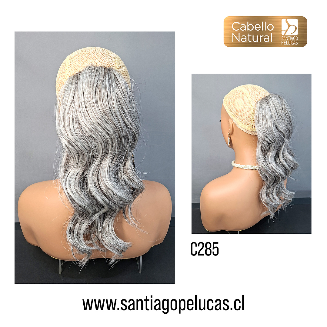 C285 POSTIZO DE COLA NATURAL CON ONDAS CANOSA 1