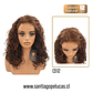 C512 LACE FRONTAL LARGA CON ONDAS CASTAÑO CHOCOLATE MATIZADO - Miniatura 1