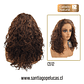 C512 LACE FRONTAL LARGA CON ONDAS CASTAÑO CHOCOLATE MATIZADO - Miniatura 2