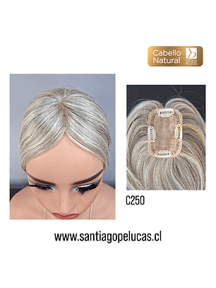 C250 NELLY TOPPER NATURAL LACE 90% CANAS