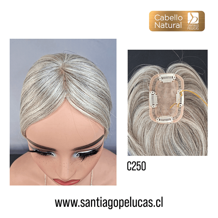 C250 NELLY TOPPER NATURAL LACE 90% CANAS 1