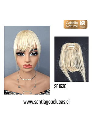 SB1630 CHASQUILLA / FLEQUILLO NATURAL RUBIO PLATINADO