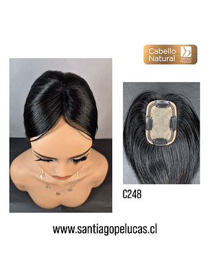 C248 NELLY TOPPER NATURAL NEGRO