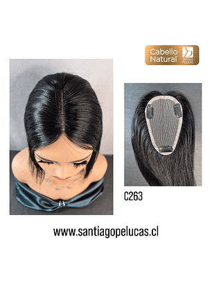 C263 FRESIA TOPPER NATURAL NEGRO