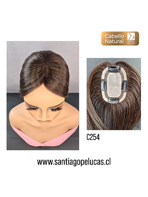 C254 NELLY TOPPER NATURAL CASTAÑO