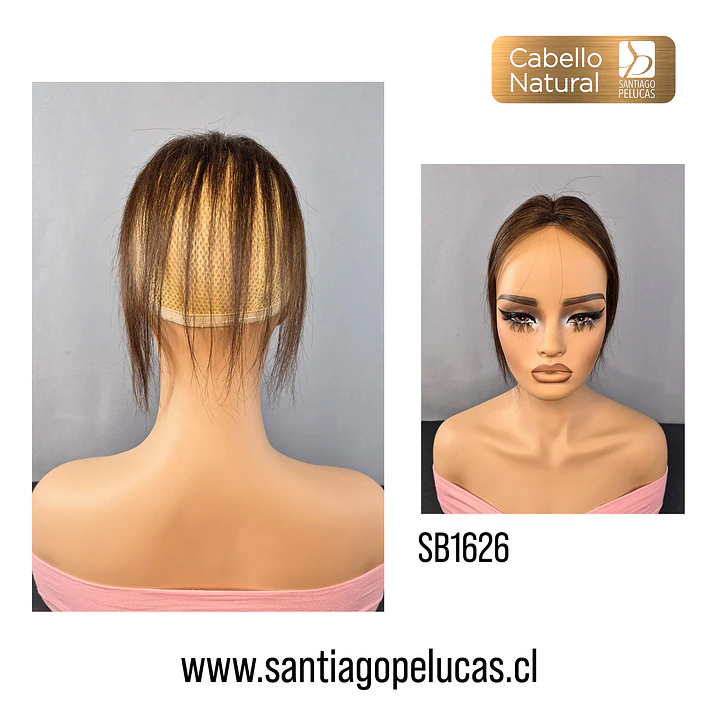 SB1626 ZOE TOPPER AUMENTADOR NATURAL LACE CASTAÑO OSCURO 2