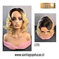 C173 LACE FRONTAL MELENA CON ONDAS EN CAPAS RUBIO CLARO CON CREC. - Miniatura 1