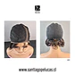 C441 LACE FRONT MELENA CON ONDAS CASTAÑO - Miniatura 3