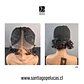 C243 LACE FRONT MELENA CRESPA EN CAPAS NEGRO - Miniatura 3