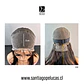 C230 LACE FRONTAL MELENA LISA EN CAPAS CASTAÑO OSCURO - Miniatura 3