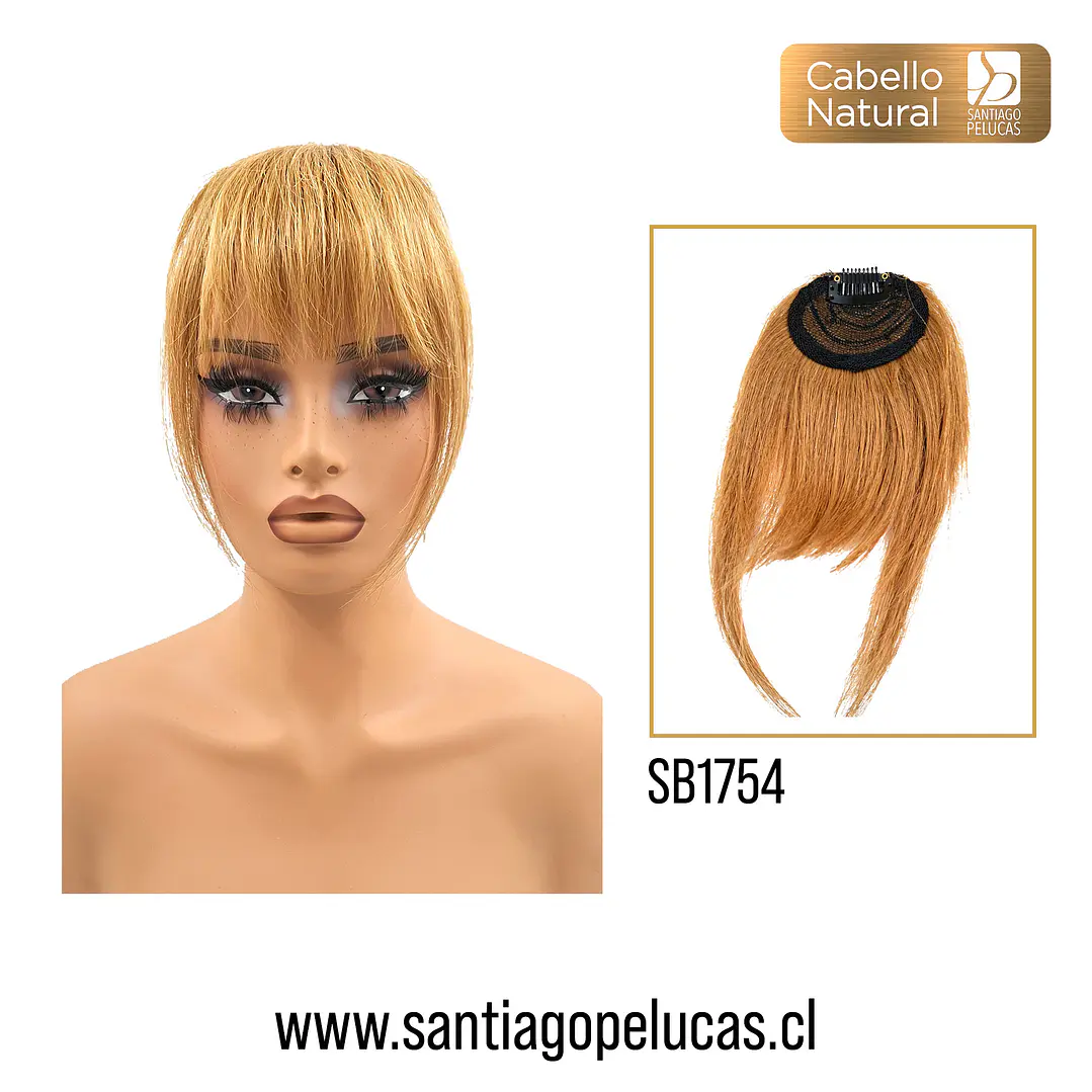 SB1754 ALBA CHASQUILLA / FLEQUILLO NATURAL RUBIO DORADO 1
