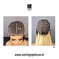 C467 LACE FRONTAL EXTRA LARGA LISA RUBIO CLARO CON CRECIMIENTO - Miniatura 3
