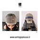 C102 LACE FRONTAL EXTRA LARGA CON ONDAS NEGRO - Miniatura 3