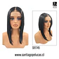 SB1745 LACE FRONTAL MELENA LISA NEGRO AZABACHE - Miniatura 1