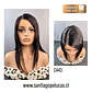C443 LACE FRONT LISA PART. LADO DER. ESCALONADO CASTAÑO OSCURO - Miniatura 1