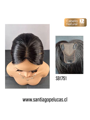 SB1751 ISA TOPPER AUMENTADOR NATURAL LACE NEGRO