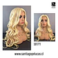 SB1771 MEGAN LACE FRONT EXTRA LARGA CON ONDAS RUBIO EXTRA CLARO - Miniatura 1