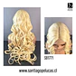 SB1771 MEGAN LACE FRONT EXTRA LARGA CON ONDAS RUBIO EXTRA CLARO - Miniatura 2