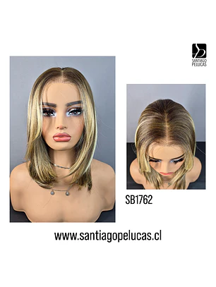 SB1762 CAMERON LACE FRONTAL MELENA EN CAPAS RUBIO MATIZADO