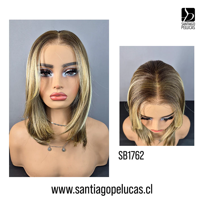 SB1762 CAMERON LACE FRONTAL MELENA EN CAPAS RUBIO MATIZADO 1