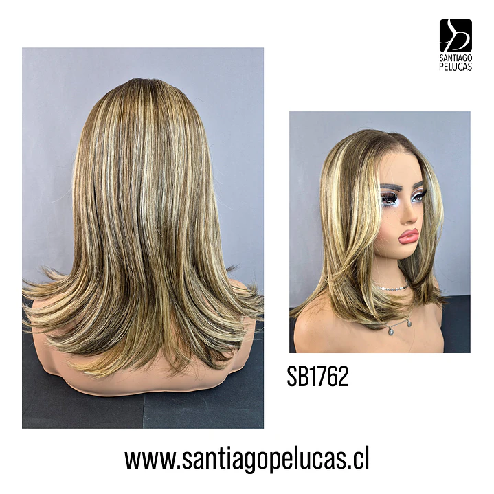 SB1762 CAMERON LACE FRONTAL MELENA EN CAPAS RUBIO MATIZADO 2