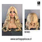 SB1483 LACE FRONT BASICA RUBIO BEIGE MATIZADO - Miniatura 1