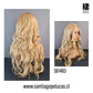 SB1483 LACE FRONT BASICA RUBIO BEIGE MATIZADO - Miniatura 2