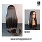 SB1256 LACE FRONT EXTRA LARGA 1 MT LISA CASTAÑO OSCURO - Miniatura 2