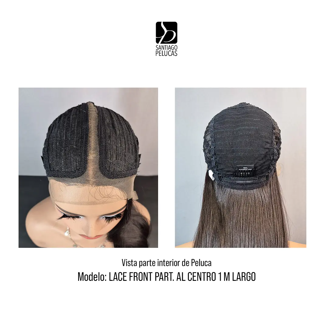 SB1256 LACE FRONT EXTRA LARGA 1 MT LISA CASTAÑO OSCURO 3