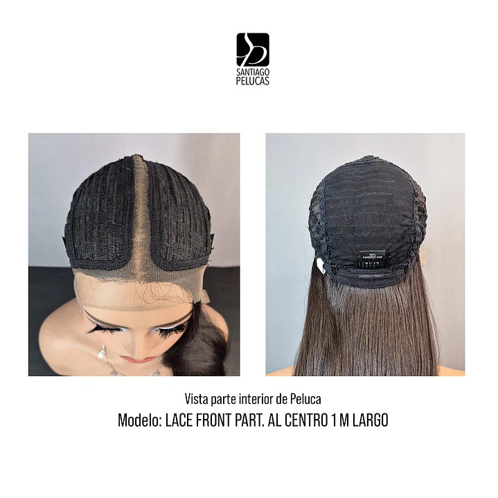 SB1256 LACE FRONT EXTRA LARGA 1 MT LISA CASTAÑO OSCURO 3