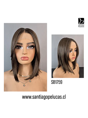 SB1759 RIHANNA MELENA LISA CASTAÑO CON CRECIMIENTO