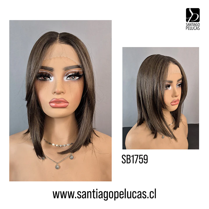 SB1759 RIHANNA MELENA LISA CASTAÑO CON CRECIMIENTO 1