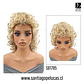SB1785 DOLLY RUBIO CLARO MATIZADO CENIZA - Miniatura 1